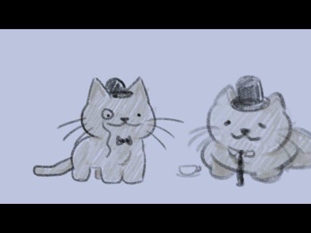 William, we're cats (Animated)