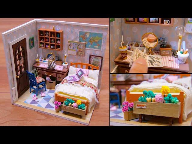 Miniature Dollhouse Kit | Anne's Bedroom - Robotime