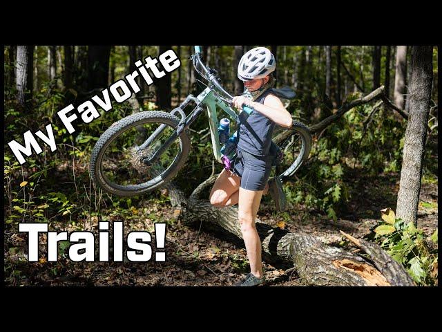 Having a Blast in the Woods | Awesome Single Track & More!