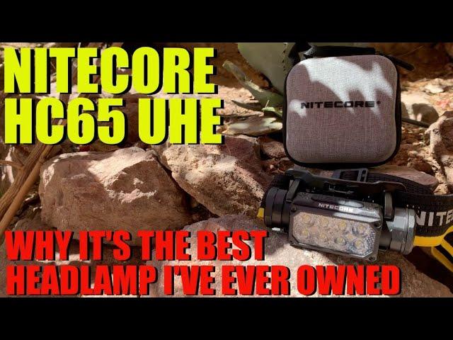 Why It's the BEST Headlamp I've Ever Owned - Nitecore HC65 UHE