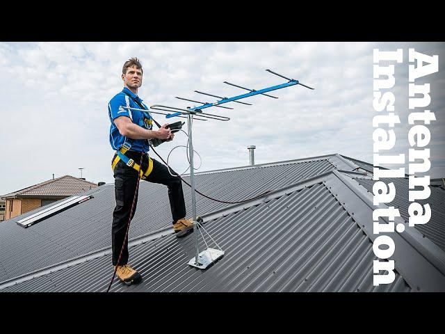 How to Install an Antenna (or TV Antenna Install in 20 seconds!)