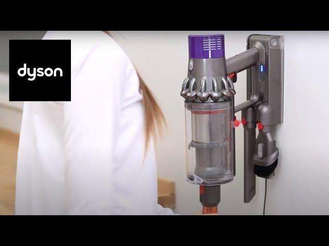 How to set up your Dyson Cyclone V10™ cordless vacuum's docking station