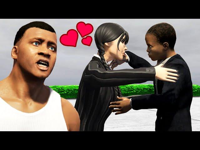 WEDNESDAY & FRANKLIN JR. haben ein DATE in GTA 5!!