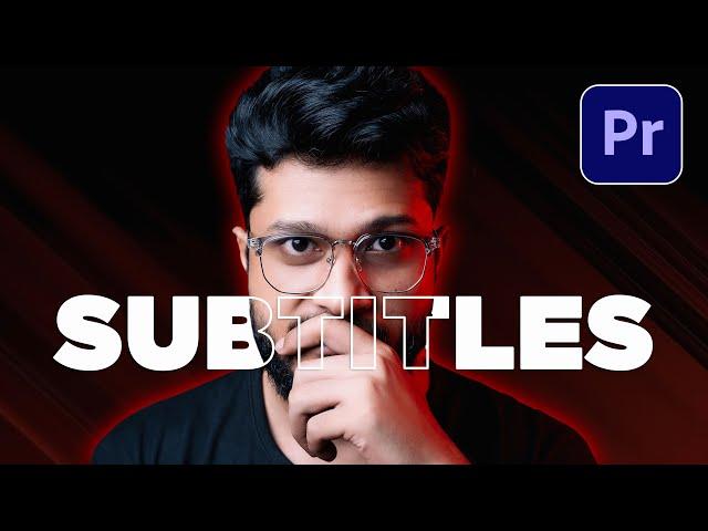 Make 3 ANIMATED SUBTITLES - Premiere Pro Tutorial