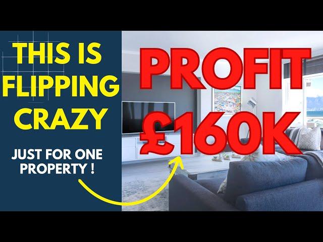 This Is Flipping Crazy - £160k Profit In 120 Days #Flipping #investinginproperty #beforeandafter