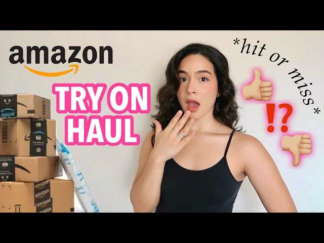 AMAZON CLOTHING HAUL + HOME DECOR HAUL *hit or miss* | Jessica Melgoza