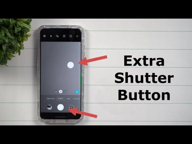 How To Add One Extra Shutter Button For Photos