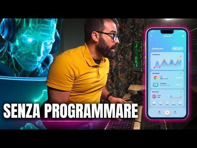 COME CREARE UN'APP CON L'AI  SENZA PROGRAMMARE  CORSO GRATIS