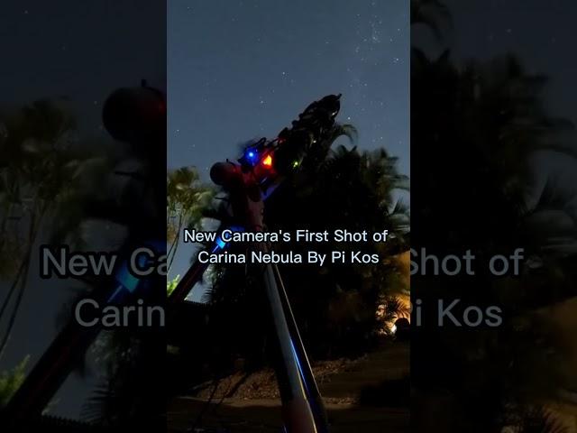 Carina Nebula captured By Pi Kos with Telescope Svbony Sv503 80ED and cooled camera sv605cc #astro