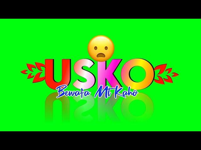 Bewafa Shayari Status ||Green Screen Video ||Usko Bewafa Mat Kaho || Whatsapp Status iMovie