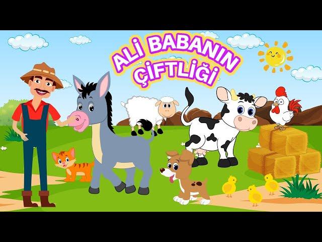 Ali Babanın Bir Çiftliği Var - Neşeli Çocuk Şarkıları - Ali Babanın Çiftliği - Çizgi Film