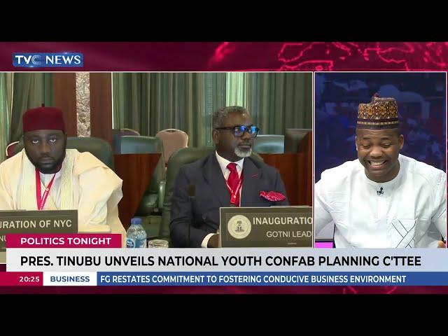 President Tinubu Unveils National Youth Confab Planning C'ttee | Politics Tonight