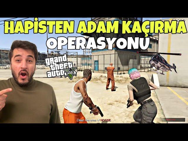 MAHKUM KILIĞINDA HAPİSHANEDEN ADAM KAÇIRDIK! (5 YILDIZ OLDU)  -GTA 5 ONLİNE