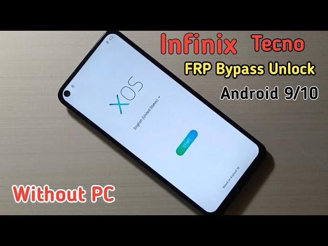 All infinix/Tecno FRP Bypass Android 9/10 Without PC | Reset Google Account Lock  New Trick 2024