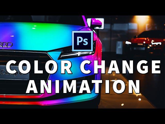 Color Change Animation in Photoshop Tutorial