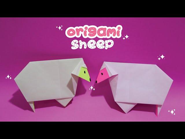 How to make Origami Sheep Step by Step Easy Instructions