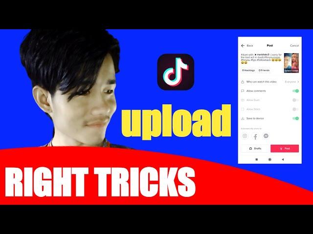 tiktok video upload 2021= how to upload more than 1 minute video on tiktok 2021 ! by bibesh gm