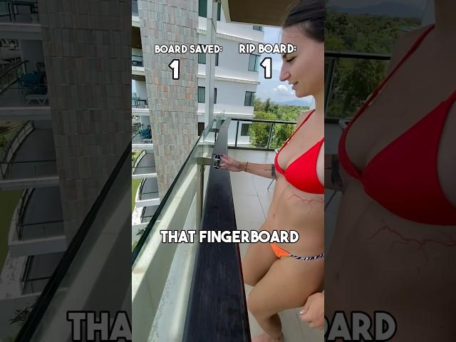 Fingerboarding is an Extreme Sport! #skateboarding #fingerboard