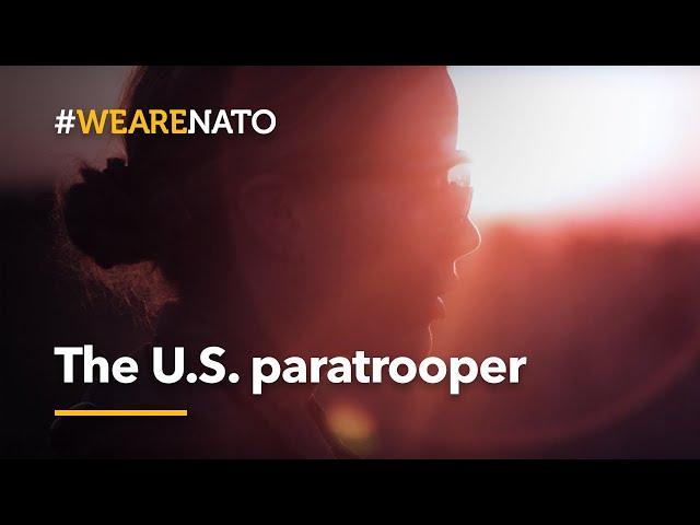 The U.S. paratrooper - #WeAreNATO