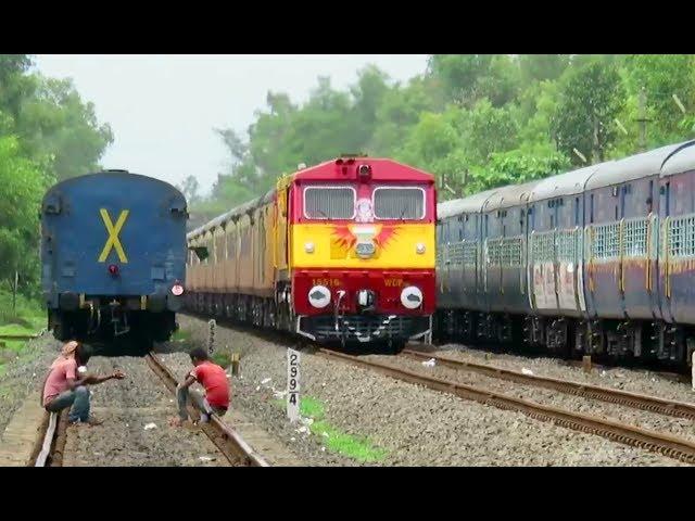 Monsoon Konkan Railway [7 in 1] Tejas Express + TVC Rajdhani + MAO Double Decker + Many More