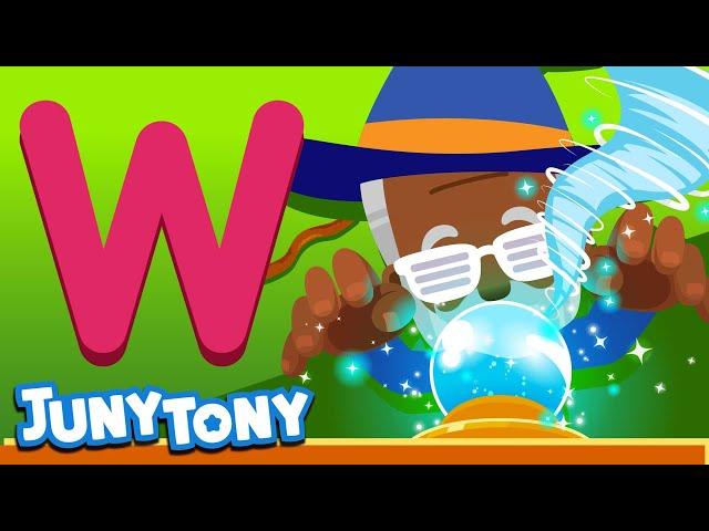 Wiggly Wizard | Phonics Song for Kids | Kindergarten Song | Welcome to Wizard’s world | JunyTony