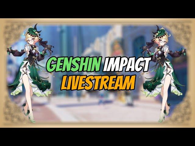 Genshin Impact Live: Primogems farming AR 60 | The Grind Never Stops | F2P Life