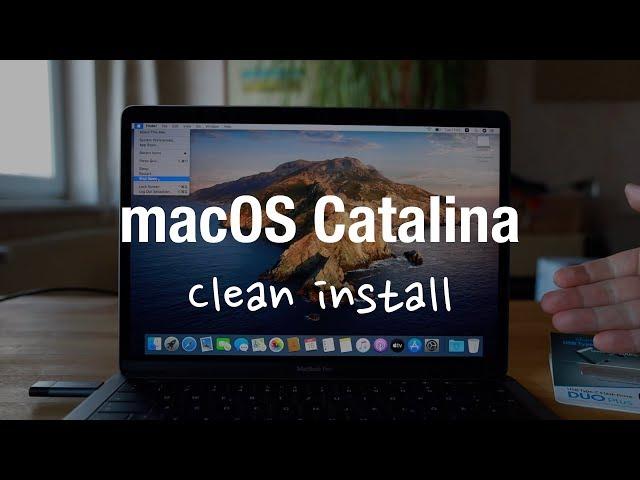 How to clean install macOS Catalina from Bootable USB Drive