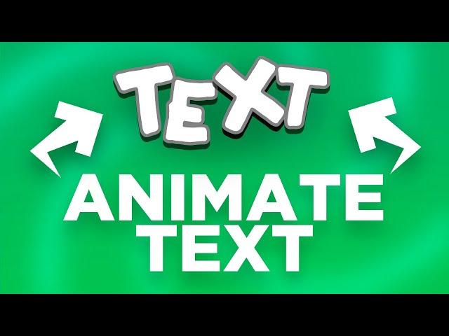 How to Create Animated Text for Your Videos