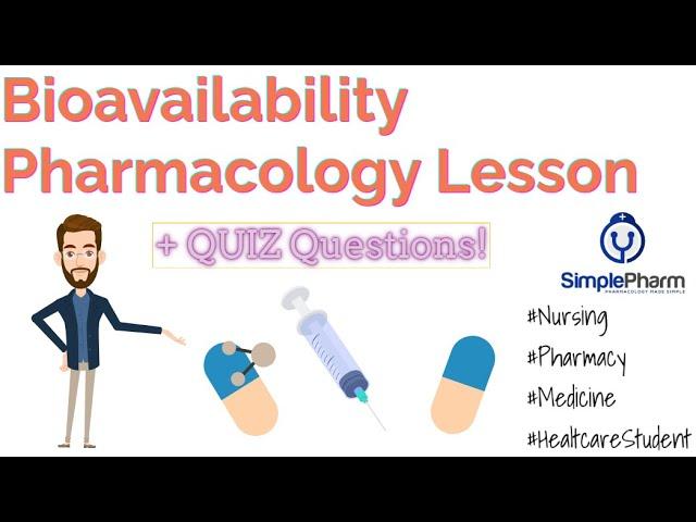 Understanding Bioavailability | Pharmacology Lesson from SimplePharm