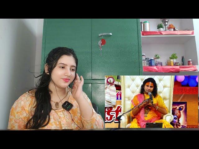 Isha Thakur Reaction on Aniruddhacharya Emotional video 