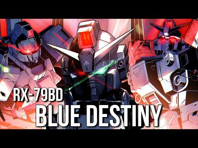 [A mobile suit called Blue Reaper] RX-79BD Blue destiny[ Gundam Commentary]