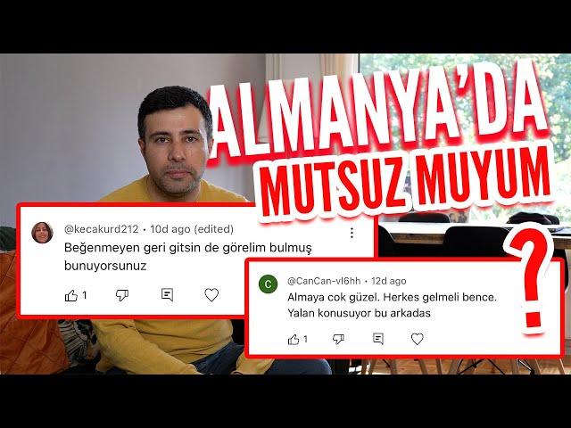 ALMANYA'DAN AYRILACAK MIYIM | Mutsuzluk, Geri Dönmek, Göç Serüvenim; Sorularınızı Yanıtlıyorum