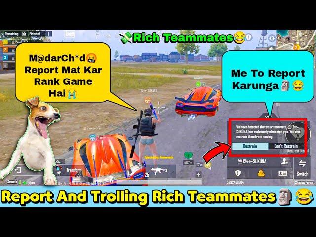 TOP BEST 5 TEAMMATES TROLLING MOMENTS  | Trolling Teammates  | BGMI FUNNY MOMENTS