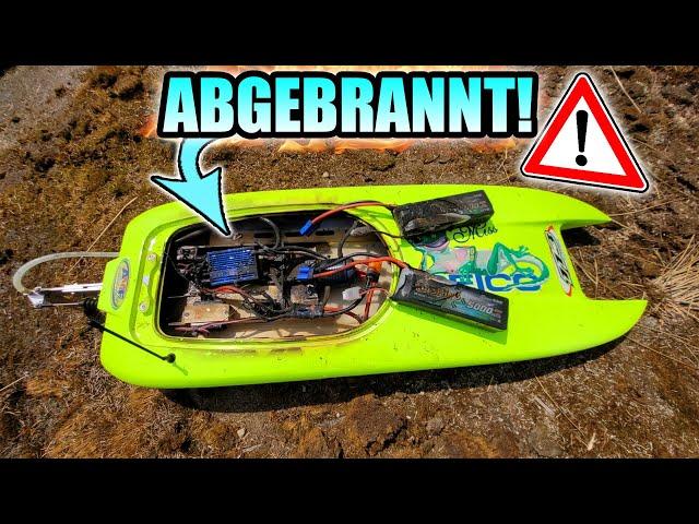 Neues Boot EXPLODIERT unerwartet und FÄNGT AN ZU BRENNEN! - Können wir es retten?