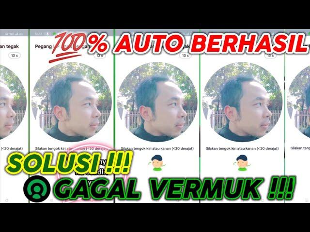 100% WORK‼️Cara mengatasi gagal vermuk gojek driver @Ynrtchnnl