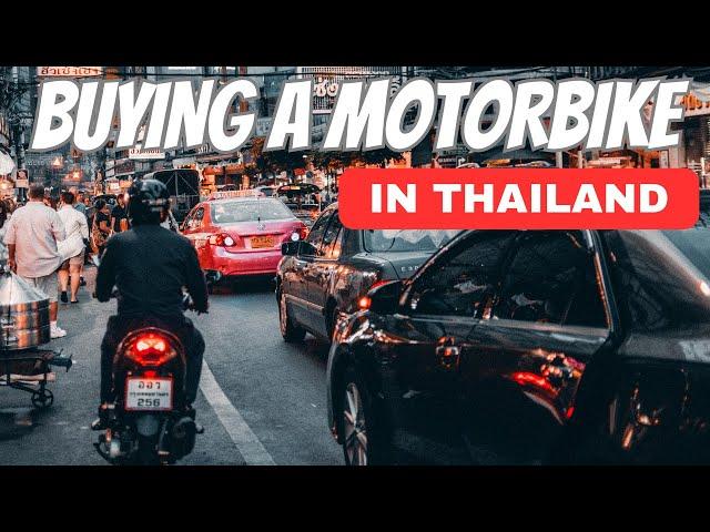 Buying a Scooter in Thailand and Getting a Thai Driver’s License