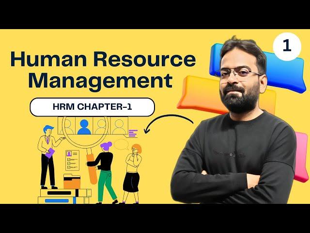 Human Resource Management | HRM Chapter-1 | BCom/BBA | CWG For Bcom