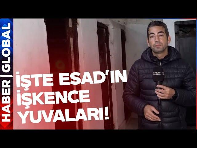 Haber Global Esad'ın İşkence Yuvalarına Girdi! Tek Kişilik Hücreler, İnsanlık Dışı Koşullar...