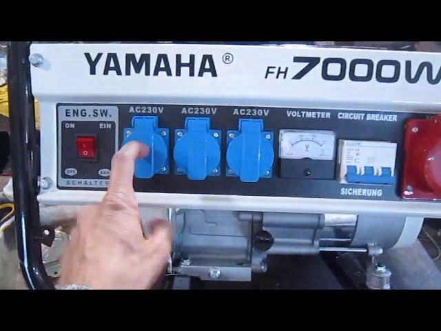 044 388 90 40 Выбор генератора, трехфазный генератор псевдо YAMAHA