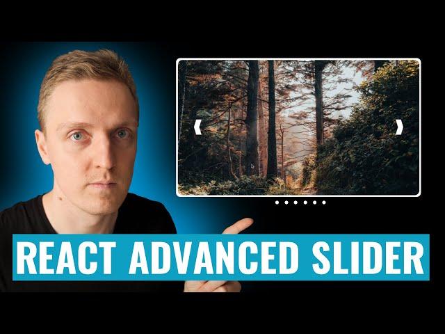 Build Advanced React Image Slider Tutorial