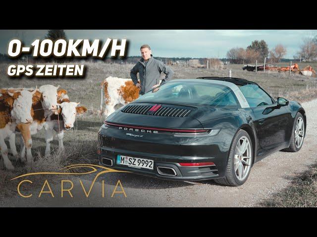 PORSCHE TARGA 4 2020 imTest [992] mit 385 PS | CarVia