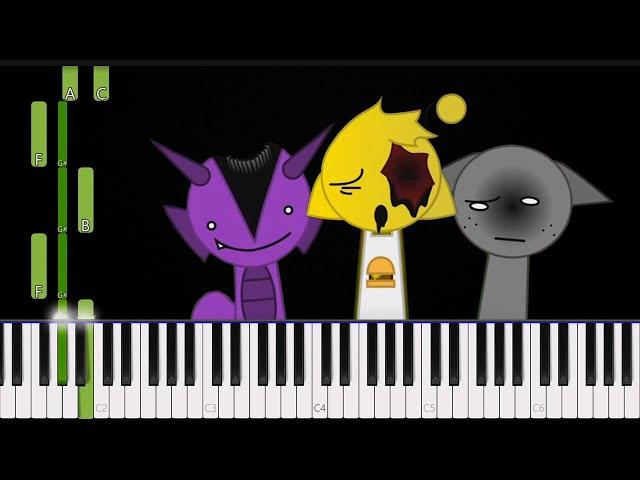 How to Play "Incredibox SPUNKR (Horror)" on Piano