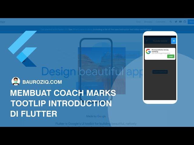 Coach Marks Tooltip for Introduction Feature in Flutter