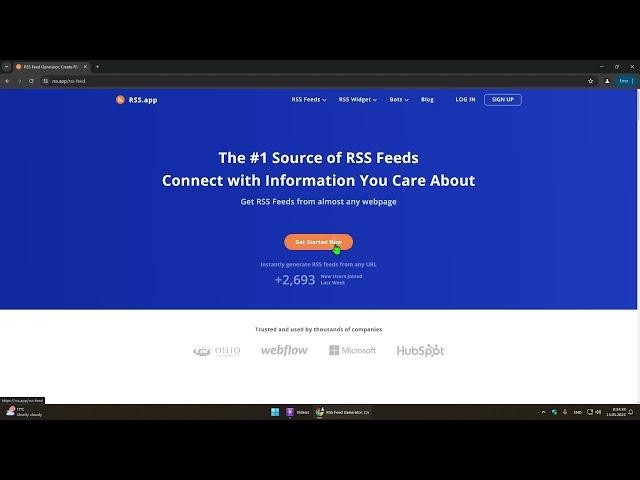 How to create RSS Feed from any Website