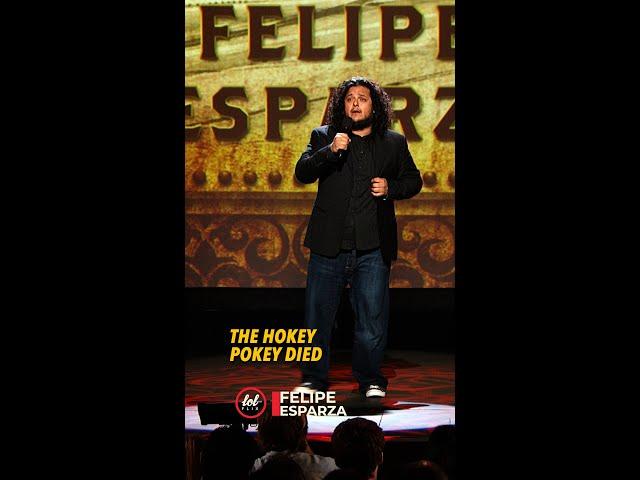 The guy who wrote the Hokey Pokey died  Felipe Esparza #lol #standupcomedy #funny #shorts