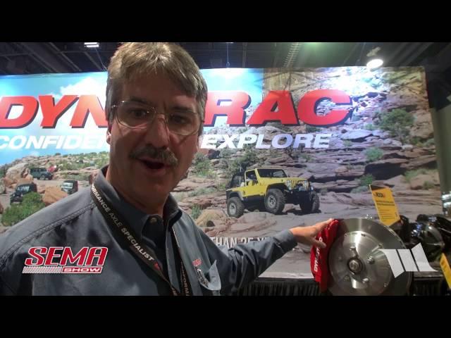 WAYALIFE 2015 SEMA Show Highlights : Dynatrac ProGRIP Brake Systems - Jeep JK Wrangler