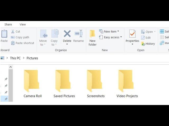 Fix File Explorer Folder Not Showing Thumbnails Of Pictures and Videos In Windows 10