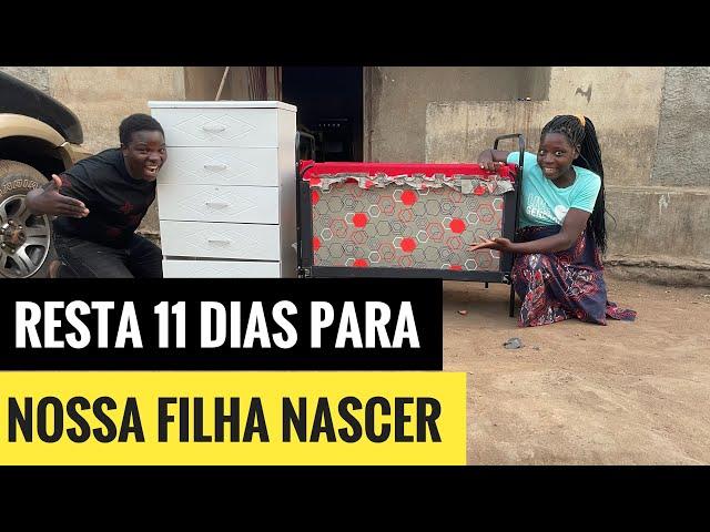 Falta pouquinho para a nossa filha nascer  será estamos preparados 