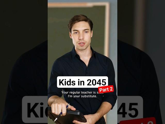 Kids in 2045 be like. ‍ #comedy #skits #funny #skit #funnyskit #funnynames #shorts