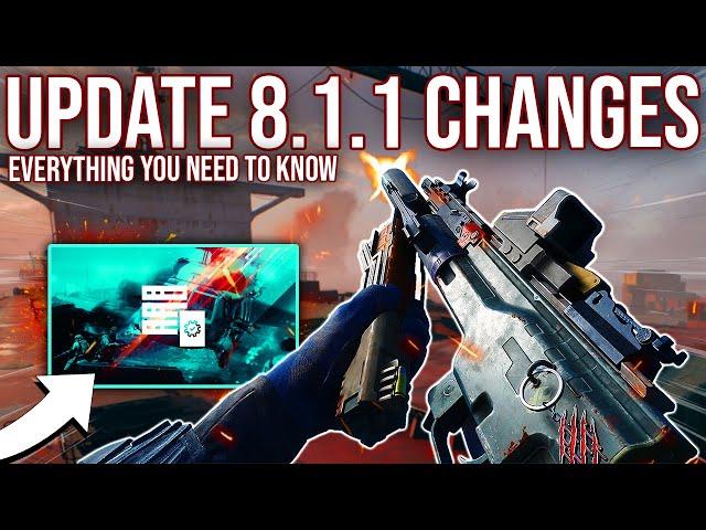 Battlefield 2042 UPDATE 8.1.1 CHANGES - Everything You Need to know in BF2042